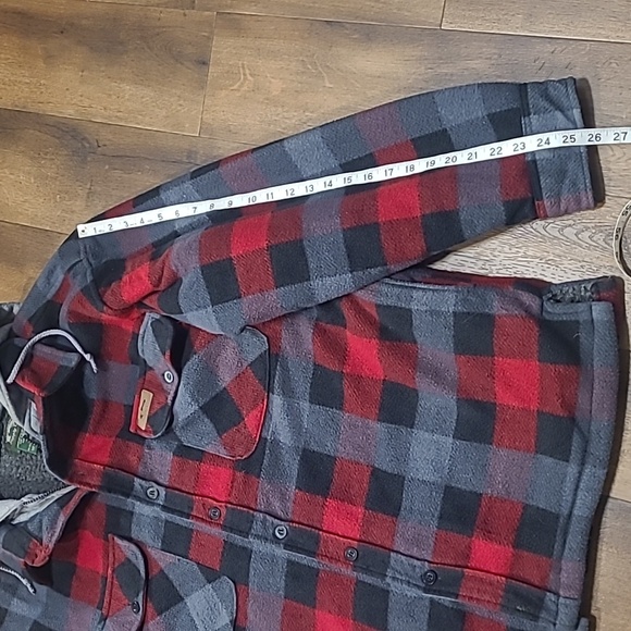 Stillwater Supply Company Hooded Fleece Jacket, Men's XXL - Picture 8 of 9